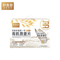 好麦多 国燕一号有机燕麦片(有机礼盒)1.05kg(350g*3罐/箱)