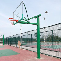 英辉(INVUI)篮球架户外标准篮球架子成人室外投篮架子加厚 地埋式方管 BM170