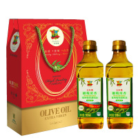 欧榄 橄榄浓香食用油 两瓶 500ML*2 K03