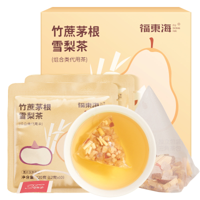 褔東海(FU DONG HAI) 竹蔗茅根雪梨茶12g*10袋