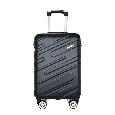 WRC 轻便时尚拉杆箱行李箱W-F0888黑色20英寸(无侧把手)