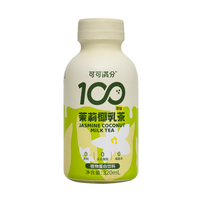 可可满分 PET茉莉椰乳茶320ml*12瓶