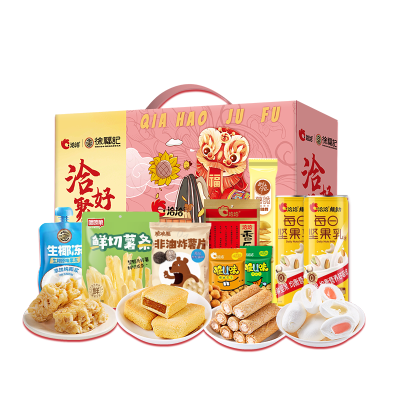 洽洽(chacheer)[洽洽&徐福记]洽好聚福1268g