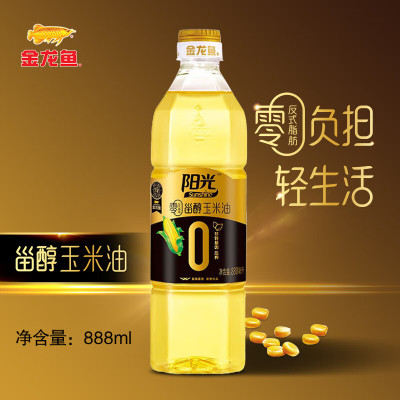 金龙鱼 阳光零反式脂肪甾醇玉米油 888ML