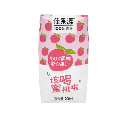 佳果源 蜜桃 复合果汁200ml*24