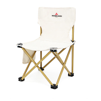 洛得兰德/ROADLAND 户外超轻便携折叠式椅子LD-YZ101米白色