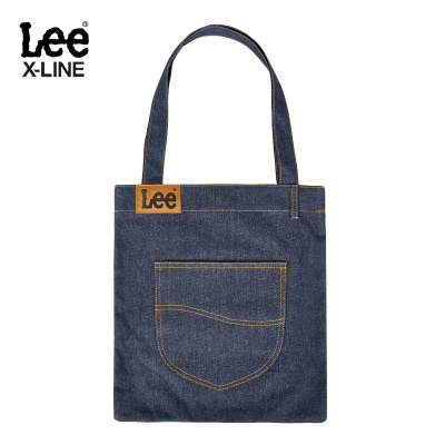 Lee牛仔购物袋-深蓝色