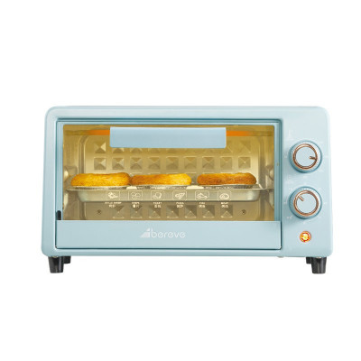 艾贝丽 电烤箱 多功能迷你电烤箱家用烘焙烘烤电烤箱12L FFF-1201