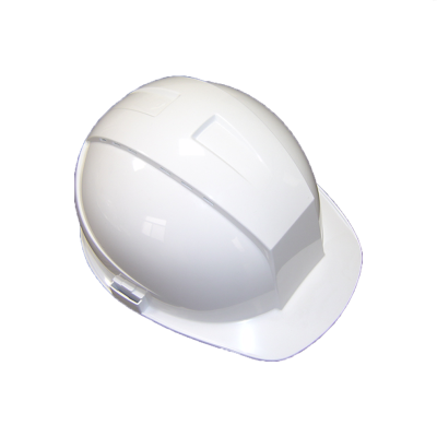 AINI安全帽ANB-9工地建筑施工领导玻璃钢H型带透孔型安全帽