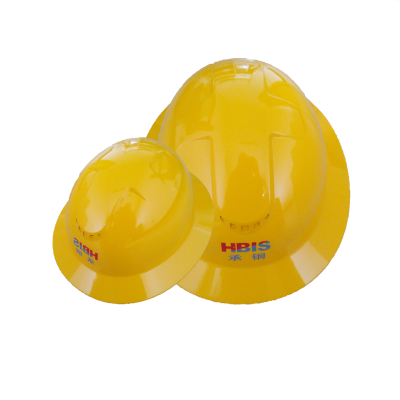 AINI安全帽 ANF-3矿工建筑施工八点大沿十字顶筋带透气孔玻璃钢安全帽