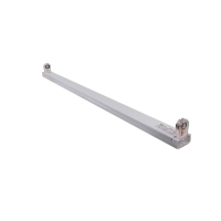 佛山照明 单管支架 T8 LED单管平盖可折叠空支架炫丽双端 (水晶灯座)1.2米20*1箱