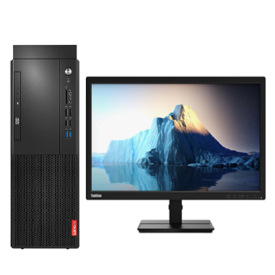 联想/Lenovo 启天M45G-A023+ThinkVision TE22-14(21.45英寸) 台式计算机