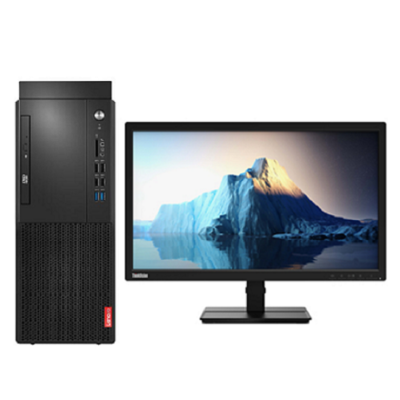 联想/Lenovo 启天M43G-B062+ThinkVision TE22-14(21.45英寸) 台式计算机