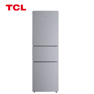 TCL BCD-215TC闪白银(新)三门直冷冰箱