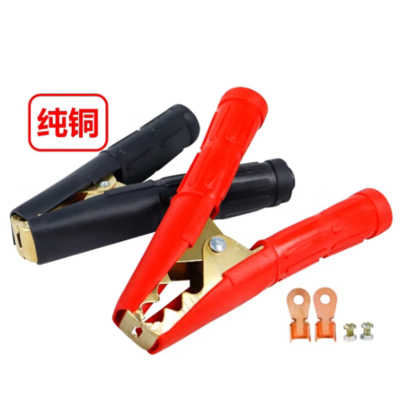 博世劳保充电夹子大博世(个)纯铜纯铜大号强劲款鳄鱼夹2只装