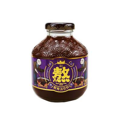 瑞橙 熬制酸梅汤饮料300ml*12单位:瓶