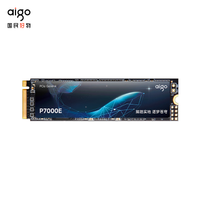 爱国者(aigo)1TB SSD固态硬盘 M.2接口 P7000E 读速7100MB/s PS5台式机扩展