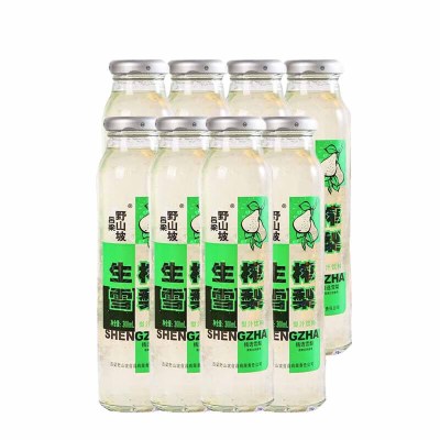 吕梁野山坡 金牌雪梨汁300ml*8瓶 生榨新鲜水果汁饮料