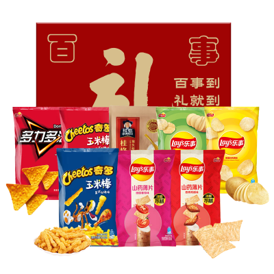 百事食品 零食大礼包A款938g 中秋送礼