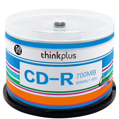 联想 CD-R 光盘/刻录盘 52速700MB 办公系列 空白光盘0555