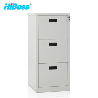 HiBoss 三抽斗柜挂捞柜三抽卡箱办公资料柜文件柜抽屉档案柜