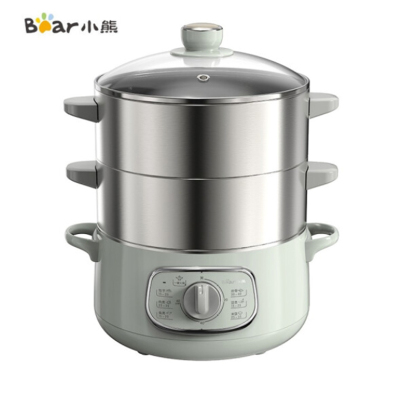 小熊(bear) DZG-D80G5 电蒸锅电锅家用电火锅多功能锅一体电煮锅电热锅