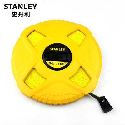 史丹利 Stanley STHT34263-8-23 尺带宽度13mm 公制长度50m 密闭式玻璃纤维公英制卷尺 个