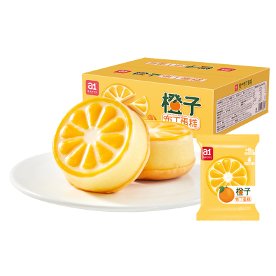 爱逸 (A1) 布丁蛋糕橙子400g*1盒