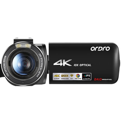 欧达/Ordro 录像机 AC7 3.1英寸 2-3小时 601万以上 黑色标配版