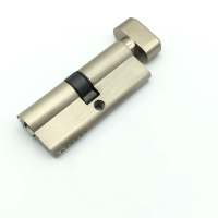 Hittery 设备间通用锁匙锁芯 豪华大70扁银-锌壳铜芯 通用型 35-50mm 含钥匙(单位:个)