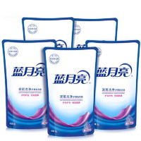 蓝月亮 洁净洗衣组合:薰衣草香深层洁净护理洗衣液袋500g*5