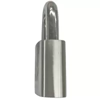 地造天成 DZS480 60mm 单开 不锈钢弧形弹子锁 (计价单位:个) 银色