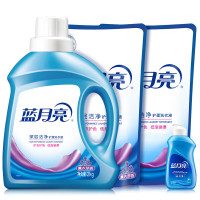 蓝月亮深层洁净护理洗衣液手洗专用洗衣液旅行装组合四件套80000532