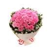 【春舞枝】鲜花速递 创意礼品 玫瑰花束 生日礼物 鲜花快递 33枝粉玫瑰