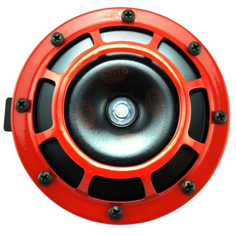 海拉（HELLA）通用型 德国进口 汽车喇叭 增音红圈喇叭 高低双音 改装用盆型喇叭 B133图片