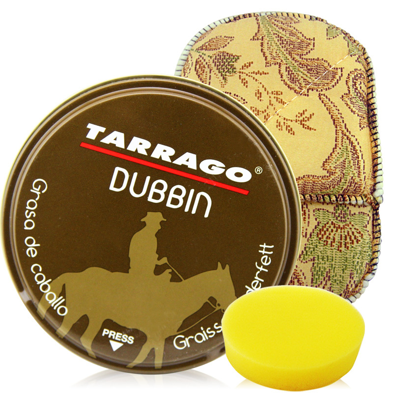 进口Tarrago泰雅膏防水油皮膏Dubbin油腊皮鞋皮包保养护理剂 真皮保养油
