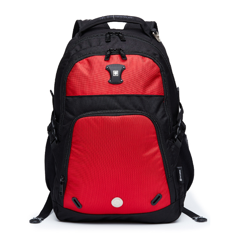 瑞士十字系列 时尚休闲男女韩版双肩包 电脑包 背包 旅行包SW9017