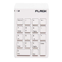 旗键无线数字小键盘KB609（白）