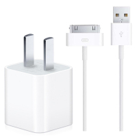 苹果 iPhone4/4S 原装充电器 电源适配器 充电数据线 原装充电头+原装数据线