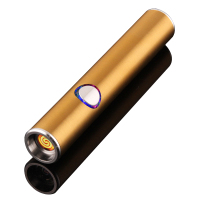 创意USB充电防风打火机 便携迷你方形长条个性时尚电子点烟器