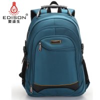 Edison爱迪生大容量休闲笔记本电脑双肩背包 男女双肩包14寸15.6寸笔记本可拆卸内胆包多功能电脑背包