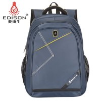Edison爱迪生大容量笔记本电脑包 防水户外旅行双肩背包14 15 6寸男女士双肩电脑包