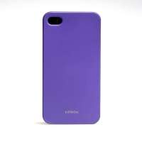 未知素(vzisou)手机套珠光双色保护外壳适用于iphone4/4s手机壳 PH317紫罗兰