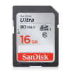 SanDisk闪迪16g相机内存卡 class10高速SD卡SDHC相机卡读取80M/s