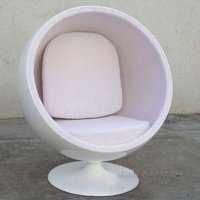 霍客森 太空椅 玻璃钢球椅单人沙发 创意沙发EeroAarnioBallChair