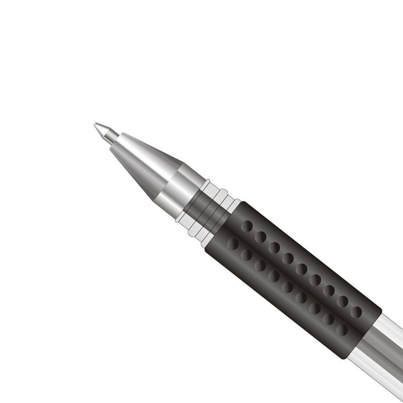 Paisin派仕中性笔 子弹头0.5mm 20支笔