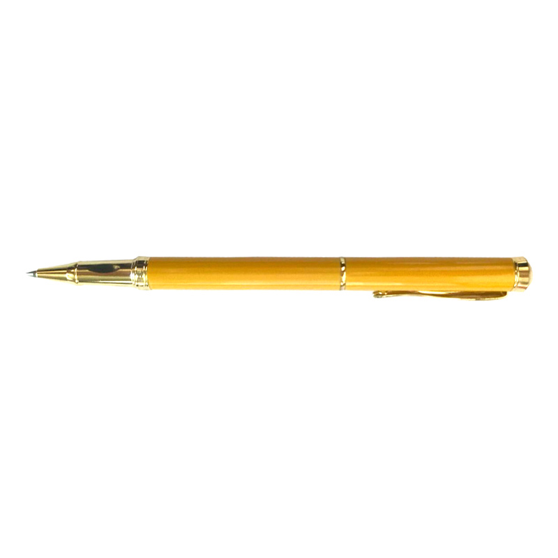 Paisin派仕全金属办公用品签字宝珠笔高档商务走珠水笔黑0.7子弹头笔芯PM820