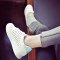 格瑞迪欧 2017新品女鞋多色透气防滑平底系带小白鞋凉鞋板鞋休闲鞋317
