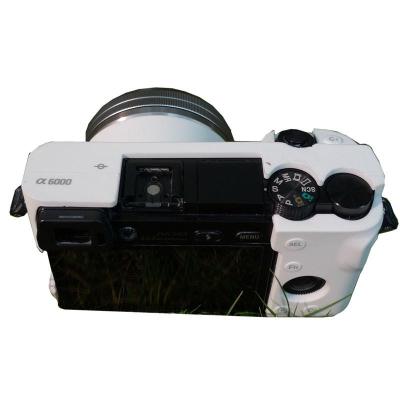 登品 for索尼微单ILCE-6000L硅胶套 适用16-50镜头 索尼A6000皮套 ILCE-6000L相机套 白色