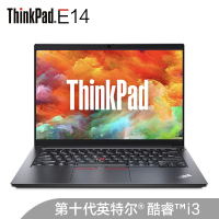 联想ThinkPad E14(00CD)第十代英特尔酷睿i3 14英寸轻薄笔记本电脑(i3-1005G1 4G 256G 集显 w10 黑色)官方标配